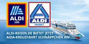 ALDI Reisen hat nun auch AIDA-Kreuzfahrten im Angebot!