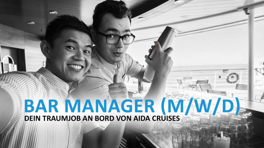 Bar-Manager - Dein Traumjob an Bord von AIDA Cruises