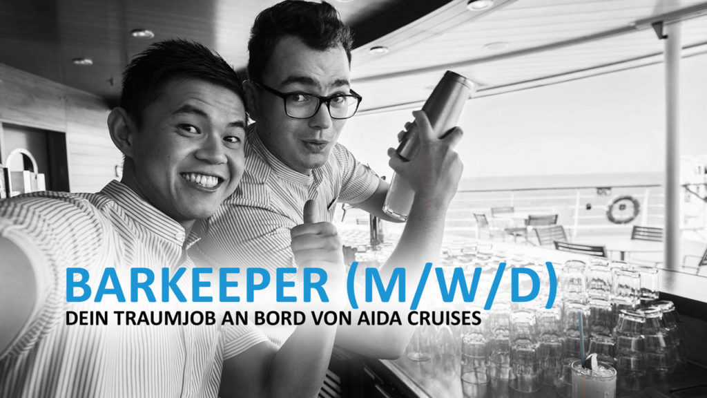 Barkeeper - Dein Traumjob an Bord von AIDA Cruises