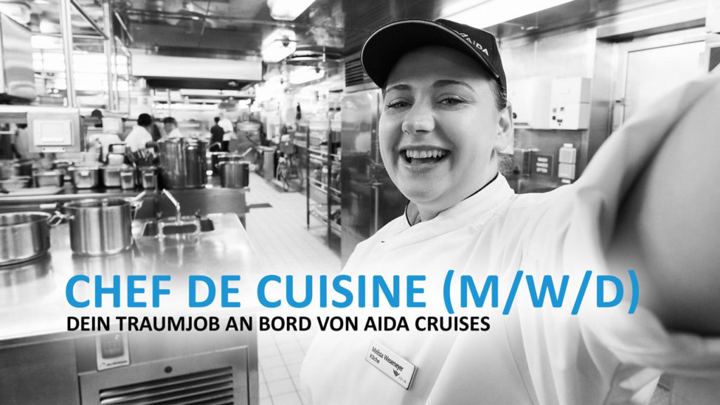Chef de Cuisine - Dein Traumjob an Bord von AIDA Cruises